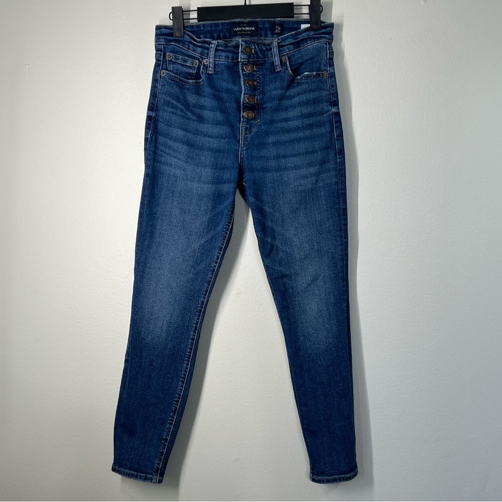LUCKY BRAND Bridgette Skinny Women’s Button Fly Jeans Size 6/28